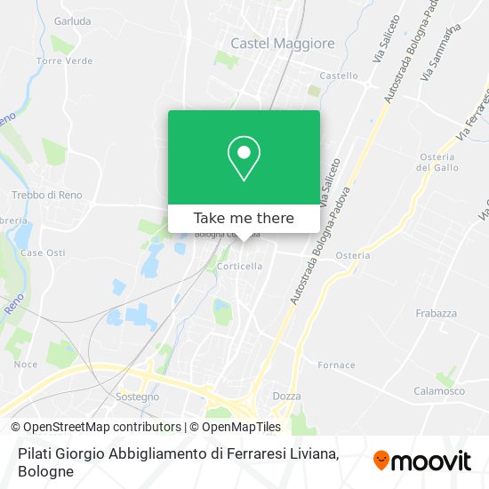 Pilati Giorgio Abbigliamento di Ferraresi Liviana map