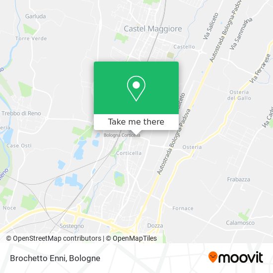 Brochetto Enni map