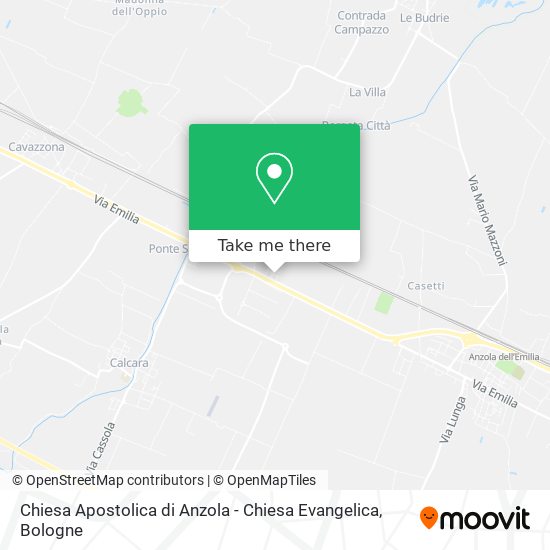 Chiesa Apostolica di Anzola - Chiesa Evangelica map