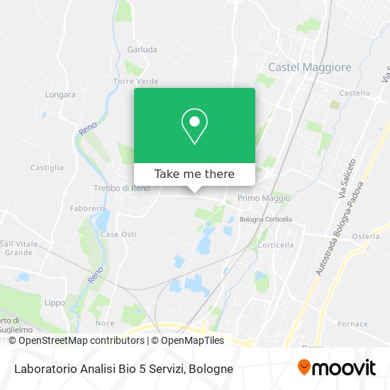 Laboratorio Analisi Bio 5 Servizi map
