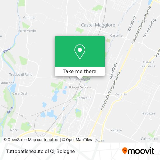 Tuttopaticheauto di Ci map