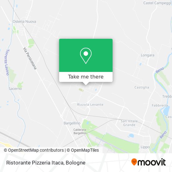 Ristorante Pizzeria Itaca map