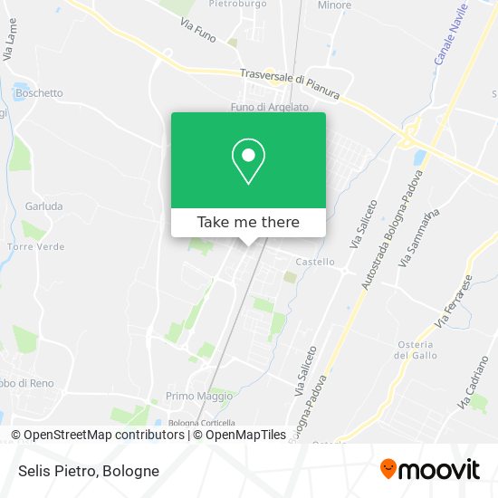 Selis Pietro map