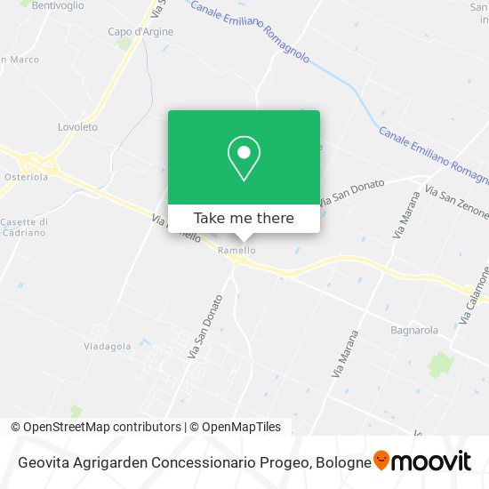 Geovita Agrigarden Concessionario Progeo map