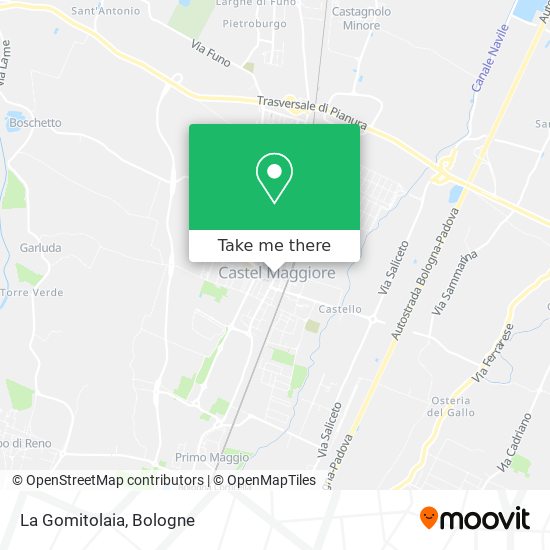 La Gomitolaia map