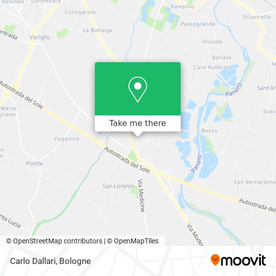 Carlo Dallari map