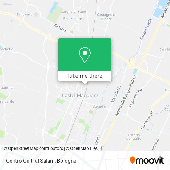 Centro Cult. al Salam map