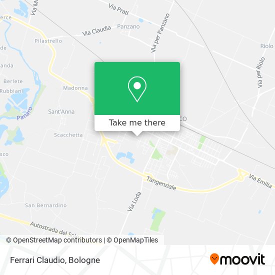 Ferrari Claudio map