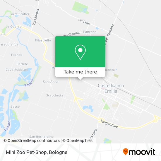 Mini Zoo Pet-Shop map