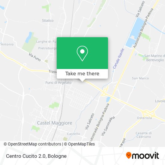 Centro Cucito 2.0 map