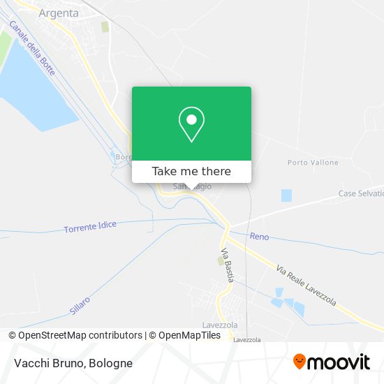 Vacchi Bruno map