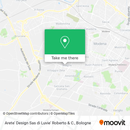 Arete' Design Sas di Luvie' Roberto & C. map