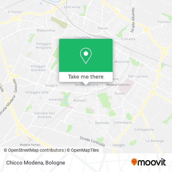 Chicco Modena map