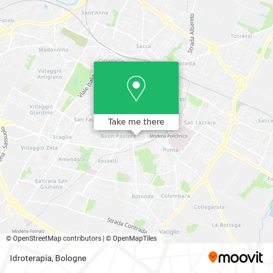Idroterapia map