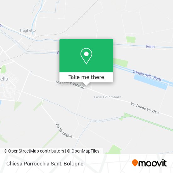 Chiesa Parrocchia Sant map