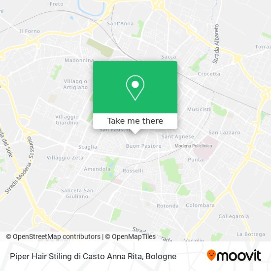 Piper Hair Stiling di Casto Anna Rita map