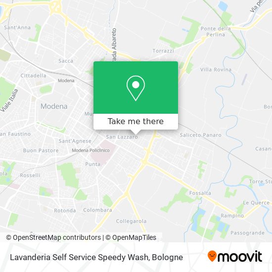 Lavanderia Self Service Speedy Wash map