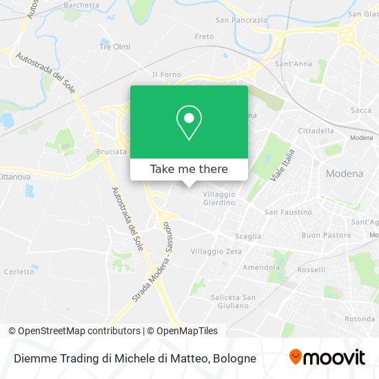 Diemme Trading di Michele di Matteo map