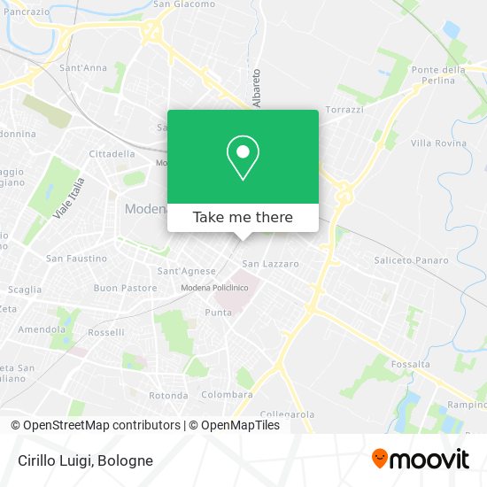 Cirillo Luigi map