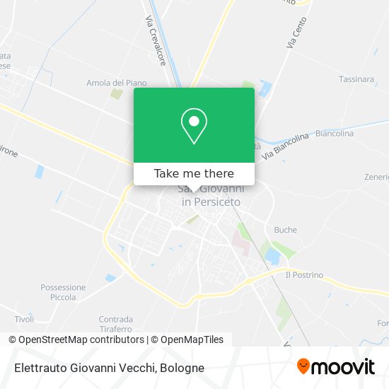 Elettrauto Giovanni Vecchi map