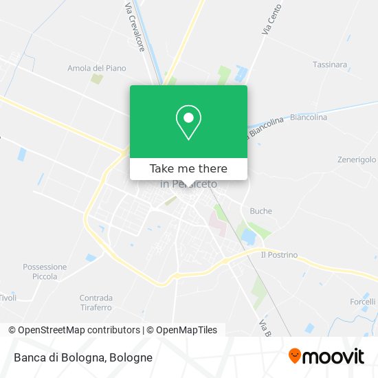 Banca di Bologna map