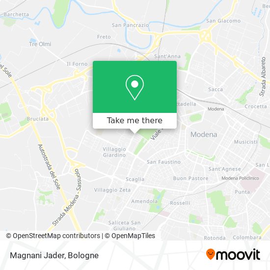 Magnani Jader map