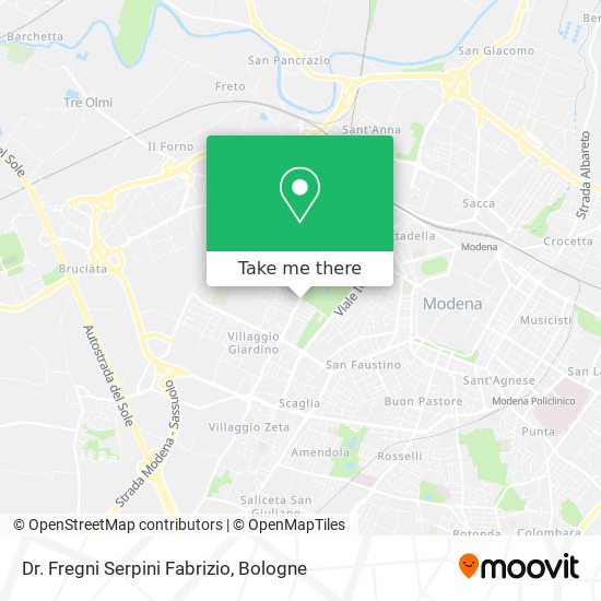 Dr. Fregni Serpini Fabrizio map