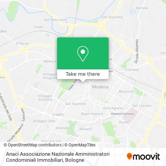 Anaci Associazione Nazionale Amministratori Condominiali Immobiliari map