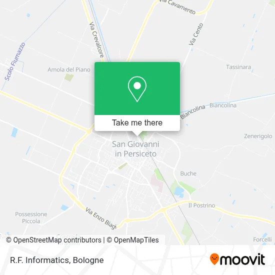 R.F. Informatics map