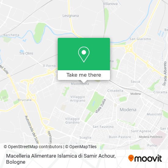 Macelleria Alimentare Islamica di Samir Achour map