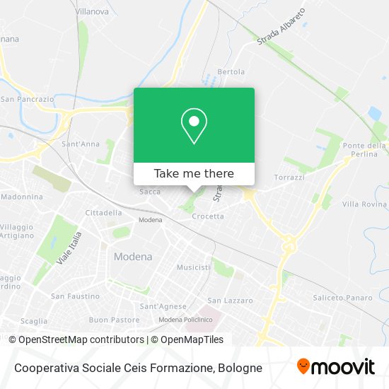 Cooperativa Sociale Ceis Formazione map