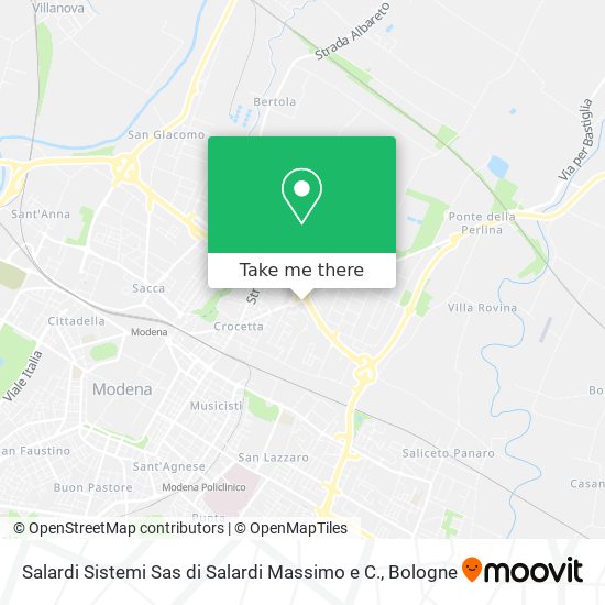 Salardi Sistemi Sas di Salardi Massimo e C. map