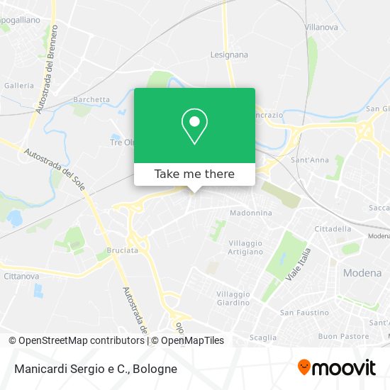 Manicardi Sergio e C. map