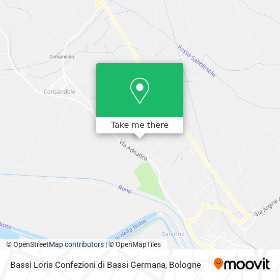 Bassi Loris Confezioni di Bassi Germana map