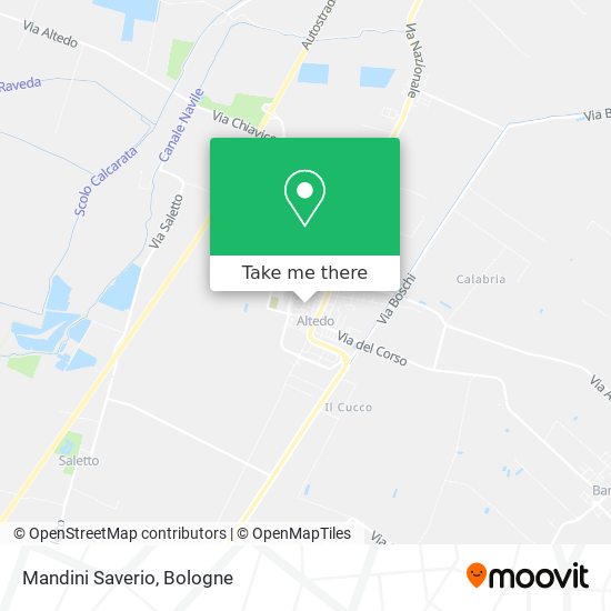 Mandini Saverio map