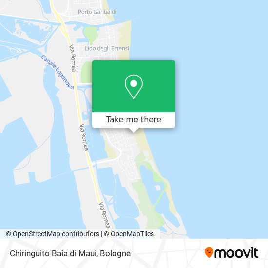 Chiringuito Baia di Maui map