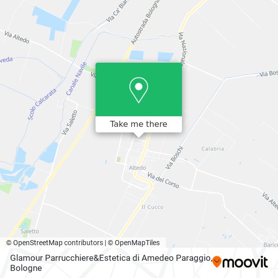 Glamour Parrucchiere&Estetica di Amedeo Paraggio map