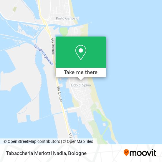 Tabaccheria Merlotti Nadia map