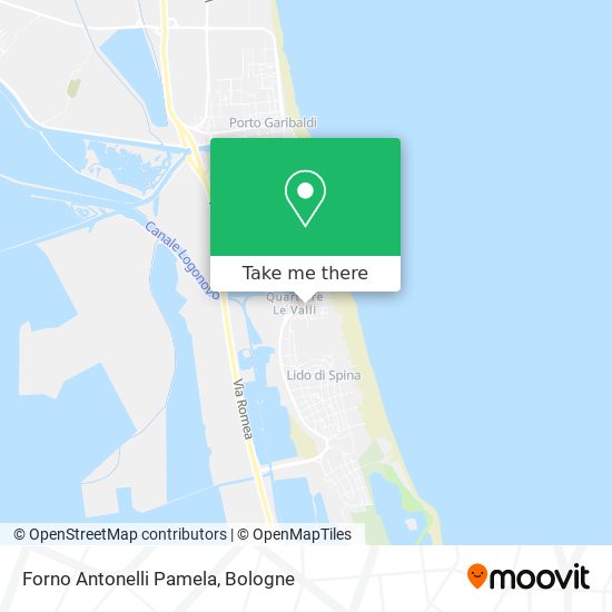 Forno Antonelli Pamela map