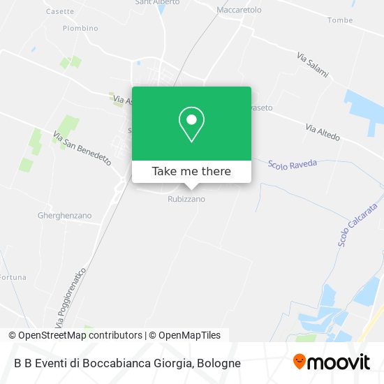 B B Eventi di Boccabianca Giorgia map