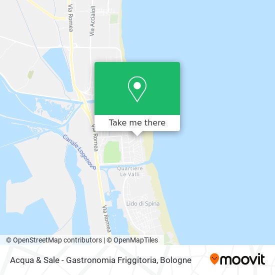 Acqua & Sale - Gastronomia Friggitoria map