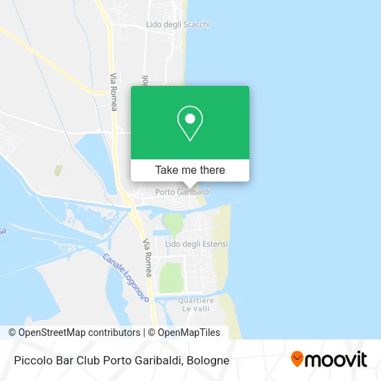 Piccolo Bar Club Porto Garibaldi map