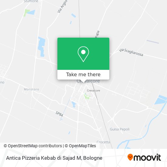 Antica Pizzeria Kebab di Sajad M map