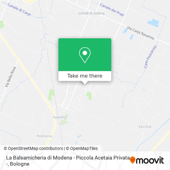La Balsamicheria di Modena - Piccola Acetaia Privata - map