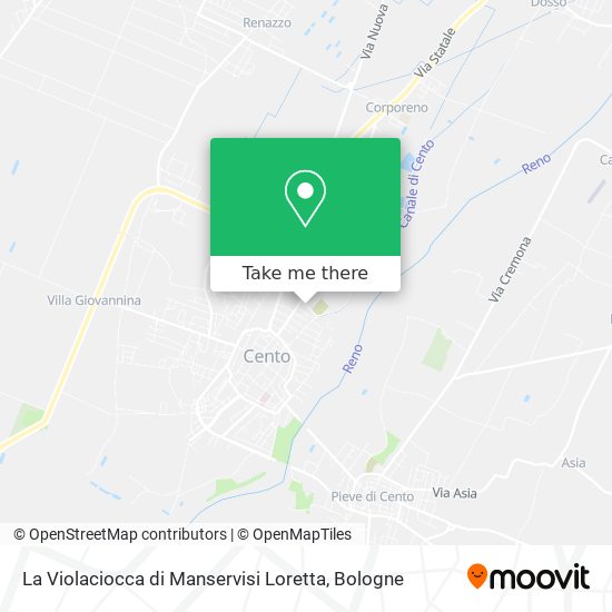 La Violaciocca di Manservisi Loretta map