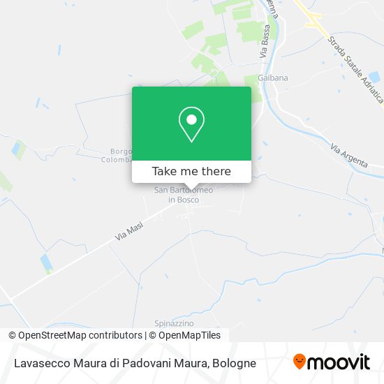 Lavasecco Maura di Padovani Maura map