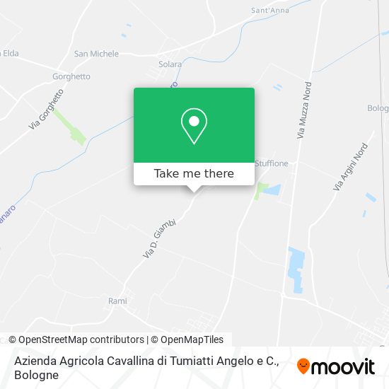 Azienda Agricola Cavallina di Tumiatti Angelo e C. map