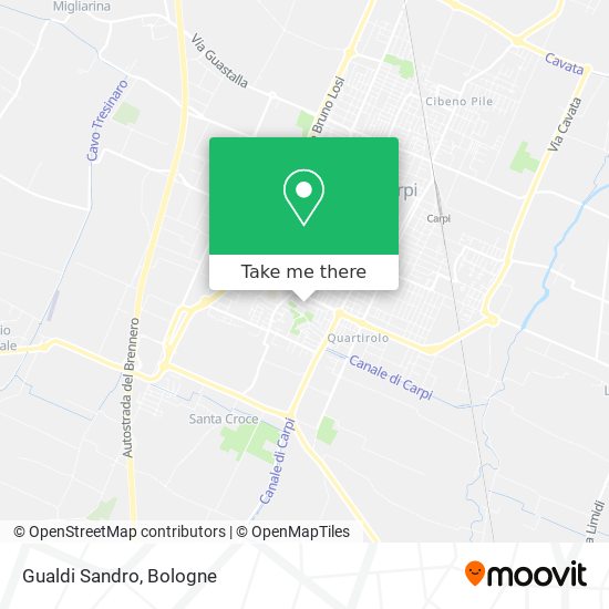 Gualdi Sandro map