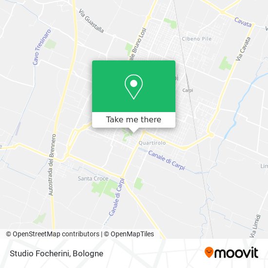 Studio Focherini map