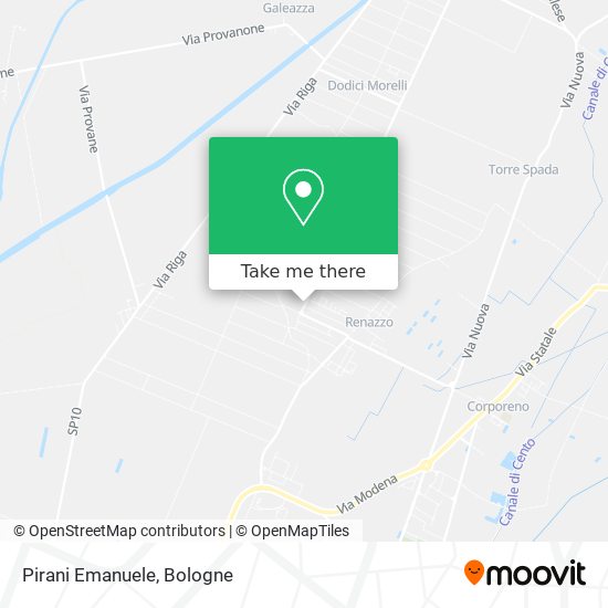Pirani Emanuele map
